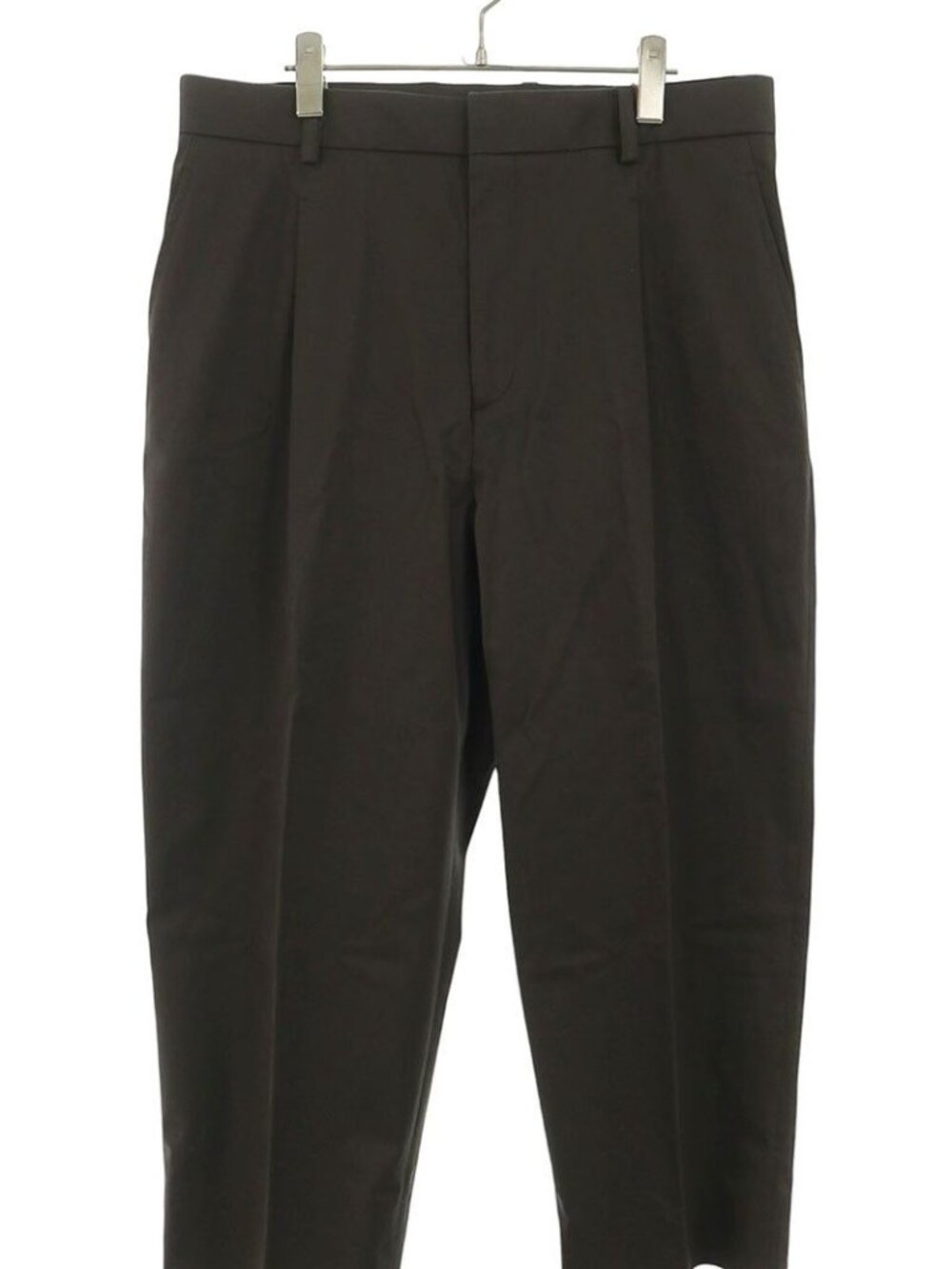 Hermes Tucked Wide Chino Long Pants